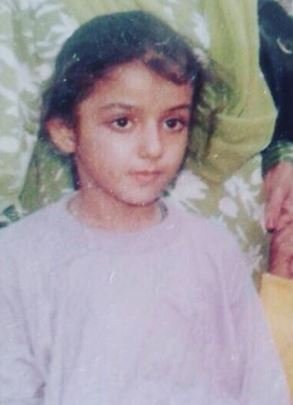 Sonia's childhood photo